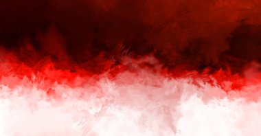 Renkli fırça darbelerinin 2D çizimi. Dekoratif desenli resim. canlı boya desenli arkaplan.