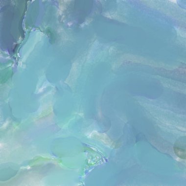 El yapımı sürreal soyut desenli suluboya. Modern sanatsal resim. 2D çizim. Arkaplan boyası karışımı. Yaratıcı duvar sanatı. Çağdaş sanat.