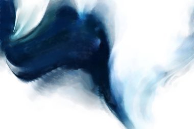 Modern sanat. Renkli çağdaş sanat eserleri. Renkli boya darbeleri. Soyut arkaplanda fırça darbeleri. fırça boyası.