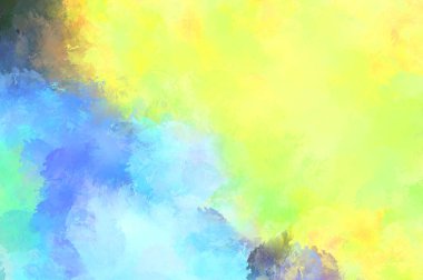 Boya darbeleri. 2D İllüstrasyon. Taranmış Boyalı Soyut Arkaplan. Fırça darbesi ile boyanmış. Modern sanat.