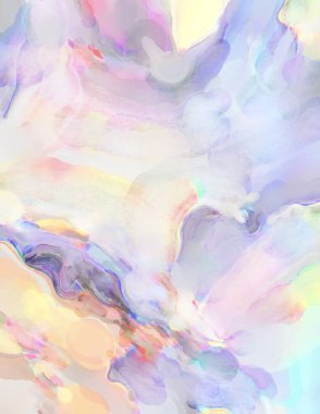 Suluboya fırça darbeleri. Modern sanat. Soyut doku. 2D çizim. Yüzeyde etkileyici el yapımı suluboya. Renkli bir fon. Çok renkli arkaplan. Çağdaş duvar sanatı. 