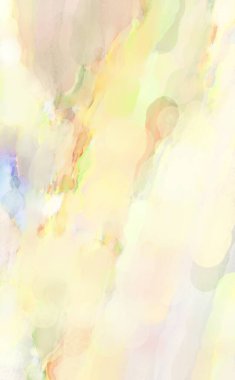 Poster, duvar sanatı, afiş, kart, kitap kapağı veya ambalaj için pastel renkli suluboya resim. Alkol mürekkebini andıran rahatlatıcı fırça darbelerinin modern resmi.