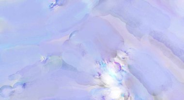 Yumuşak suluboya duvar kağıdı. Hafifçe fırçalanmış renkleri olan sanatsal bir resim. Pastel renkler arkaplana dokunmuş. Soyut duvar sanatı..