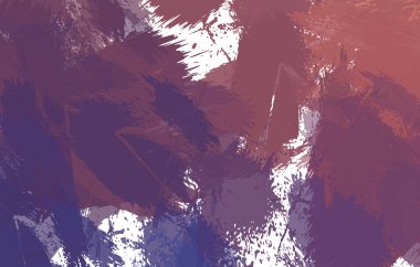 Sanatsal soyut arkaplan. Doku boyalı duvar kağıdı. Boya darbeleriyle yaratıcı bir illüstrasyon. Fırça desenli resim.