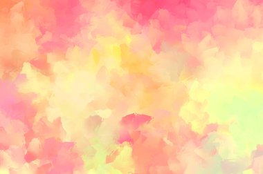 Taranmış Boyalı Soyut Arkaplan. Fırça darbesi ile boyanmış. Sanatsal canlılık ve renkli duvar kağıdı.