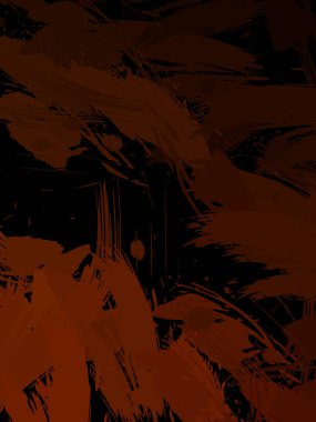 Duvar sanatı Eşsiz ve yaratıcı illüstrasyon. Fırça darbesi ile boyanmış. Renkli fırça darbelerinin soyut arkaplanı. Fırçalanmış canlı duvar kâğıdı. Boyalı sanatsal yaratım.