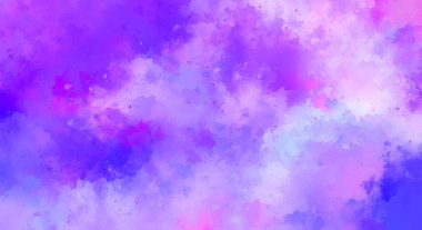 Yaratıcı soyut resim. Artistik fırça darbeleriyle donatılmış. Renkli ve canlı bir illüstrasyon. boyalı sanat.