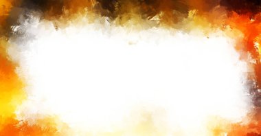 Modern sanat. Taranmış Boyalı Soyut Arkaplan. Fırça darbesi ile boyanmış. Boya darbeleri. 2B Görüntü