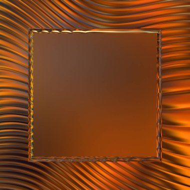 Soyut çerçeveli arkaplan. Renkli, canlı, dalgalı bir duvar kağıdı. Merkezi çerçeveli yaratıcı grafik 2d çizim. Dinamik şekilli modaya uygun sıvı örtüsü.