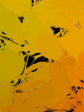 Duvar sanatı Eşsiz ve yaratıcı illüstrasyon. Fırça darbesi ile boyanmış. Renkli fırça darbelerinin soyut arkaplanı. Fırçalanmış canlı duvar kâğıdı. Boyalı sanatsal yaratım.