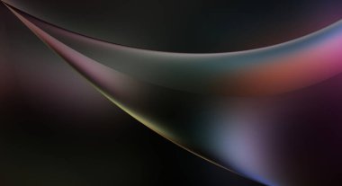 Soyut arkaplan. Değişken renk değişim dalgaları, dinamik hareketlerle. Işık dalgalarının neon renkli soyut tasarımı. Duvar kağıdı, afiş, arkaplan, kart, kitap illüstrasyonu, web sitesi.