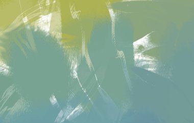 Renkli fırça darbelerinin 2B çizimi. Dekoratif doku resmi. Canlı boya desenli arka plan. Kaotik fırça darbeleri resim.