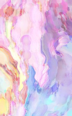 Yüzeyde suluboya vuruşlar. Sanatsal arkaplan resmi. Tablo üzerinde soyut resim. Fırça darbeleri. Çağdaş sanat. El işçiliğinin renkli dokusu. Modern resim.