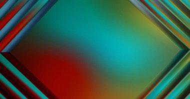 Soyut çerçeveli arkaplan. Renkli, canlı, dalgalı bir duvar kağıdı. Merkezi çerçeveli yaratıcı grafik 2d çizim. Dinamik şekilli modaya uygun sıvı örtüsü.