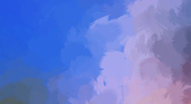 Vahşi fırça darbeleri. Taranmış Boyalı Soyut Arkaplan. Fırça darbesi ile boyanmış. Boya darbeleri. 2B Görüntü.