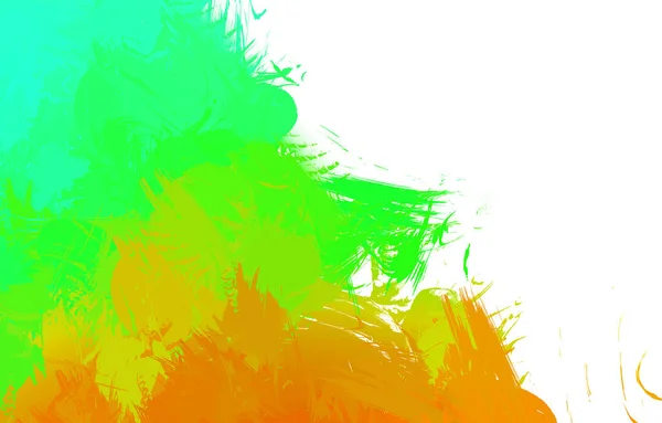 Wall Art Unique Creative Illustration Brush Stroked Painting Abstract Background — Stock Photo, Image