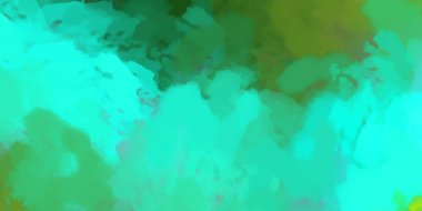 Renkli fırça darbelerinin soyut arkaplanı. Fırçalanmış canlı duvar kâğıdı. Resmedilmiş sanatsal bir eser. Eşsiz ve yaratıcı illüstrasyon. Fırça darbesi ile boyanmış. Duvar sanatı.