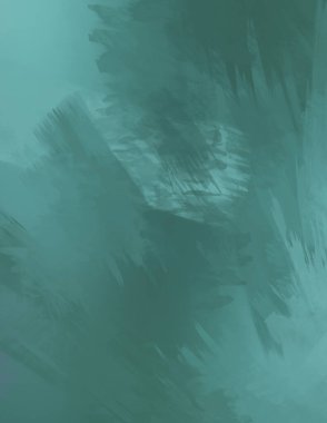 Renkli fırça darbelerinin 2D çizimi. Dekoratif desenli resim. canlı boya desenli arkaplan.