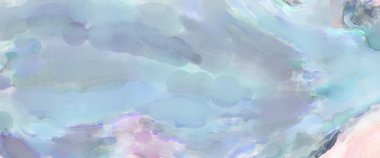 Çağdaş sanat. El yapımı resim. Modern sanat eserleri. Yüzeyde suluboya fırça darbeleriyle resim yapmak. 2D çizim. Sanatsal arkaplan resmi. Tablo üzerinde soyut resim. Renkli doku.