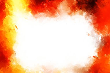 Modern sanat. Taranmış Boyalı Soyut Arkaplan. Fırça darbesi ile boyanmış. Boya darbeleri. 2B Görüntü