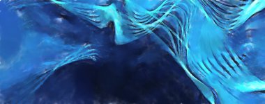 Modern sanat. Renkli çağdaş sanat eserleri. Renkli boya darbeleri. Soyut arkaplanda fırça darbeleri. fırça boyası.