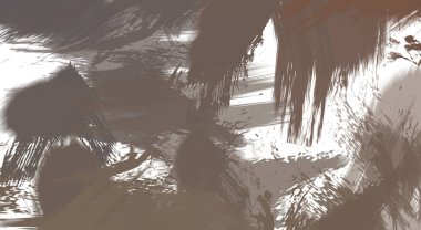 Renkli fırça darbelerinin soyut arkaplanı. fırçalanmış canlı duvar kağıdı. resmedilmiş sanat eseri. Eşsiz ve yaratıcı illüstrasyon.