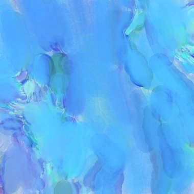 Çağdaş sanat. El işçiliğinin renkli dokusu. Modern resim. Yüzeyde suluboya vuruşlar. Sanatsal arkaplan resmi. Tablo üzerinde soyut resim. Fırça darbeleri. 