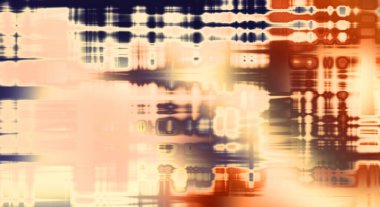 Soyut arkaplan. Yaşlanmış grunge dokusunda geometrik elementler. Farklı renk desenli grafiksel illüstrasyon.