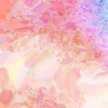 Soyut doku. Yüzeyde etkileyici el yapımı suluboya. Suluboya fırça darbeleri. Modern sanat. Çok renkli arkaplan. Çağdaş duvar sanatı. Renkli bir fon. 2d illüstrasyon.