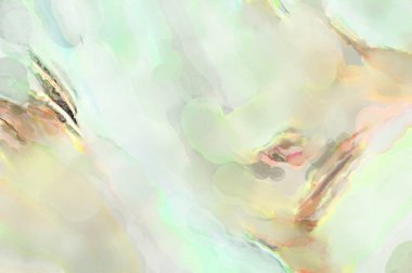 Modern fırça darbeleri. Pastel renklerde suluboya resim. Poster, duvar sanatı, afiş, kart, kitap kapağı veya ambalaj için sakinleştirici kompozisyonun yumuşak renkli çizimi. 