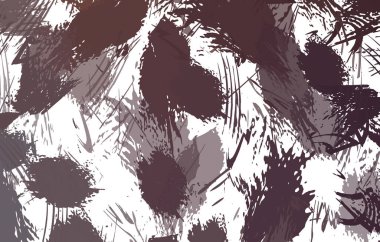 Sanatsal soyut arkaplan. Doku boyalı duvar kağıdı. Boya darbeleriyle yaratıcı bir illüstrasyon. Fırça desenli resim.