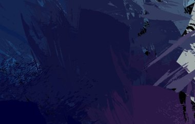 Sanatsal soyut arkaplan. Doku boyalı duvar kağıdı. Boya darbeleriyle yaratıcı bir illüstrasyon. Fırça desenli resim.