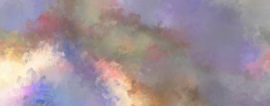 Renkli fırça darbelerinin soyut arkaplanı. fırçalanmış canlı duvar kağıdı. resmedilmiş sanat eseri. Eşsiz ve yaratıcı illüstrasyon.