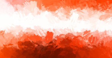 Modern sanat. Taranmış Boyalı Soyut Arkaplan. Fırça darbesi ile boyanmış. Boya darbeleri. 2B Görüntü.