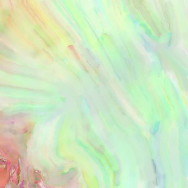 Soyut doku. Yüzeyde etkileyici el yapımı suluboya. Suluboya fırça darbeleri. Modern sanat. Çok renkli arkaplan. Çağdaş duvar sanatı. Renkli bir fon. 2d illüstrasyon.