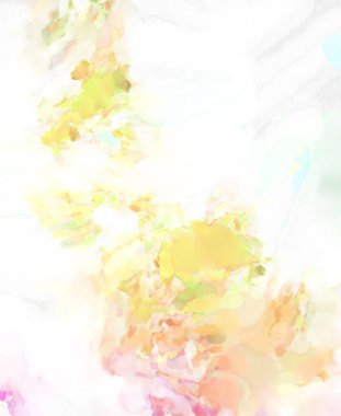 Taranmış Boyalı Soyut Arkaplan. Fırça darbesi ile boyanmış. Boya darbeleri. 2B Görüntü.