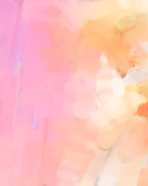 Taranmış Boyalı Soyut Arkaplan. Fırça darbesi ile boyanmış. Boya darbeleri. 2B Görüntü.