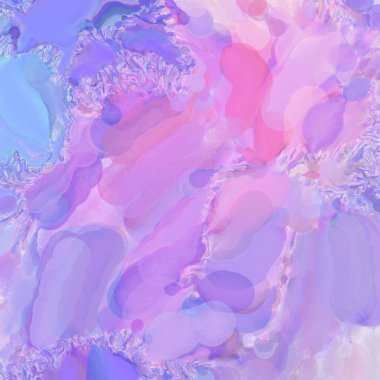 El yapımı sürreal soyut desenli suluboya. Modern sanatsal resim. 2D çizim. Arkaplan boyası karışımı. Yaratıcı duvar sanatı. Çağdaş sanat.