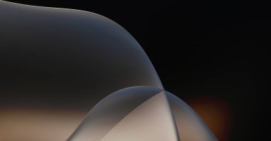 Soyut arkaplan. Değişken renk değişim dalgaları, dinamik hareketlerle. Işık dalgalarının neon renkli soyut tasarımı. Duvar kağıdı, afiş, arkaplan, kart, kitap illüstrasyonu, web sitesi.