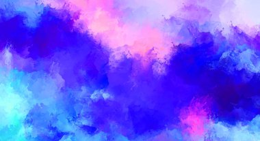 Modern sanat. Taranmış Boyalı Soyut Arkaplan. Fırça darbesi ile boyanmış. Boya darbeleri. 2B Görüntü.