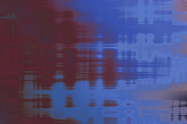 Soyut arkaplan. Yaşlanmış grunge dokusunda geometrik elementler. Farklı renk desenli grafiksel illüstrasyon.