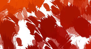 Renkli fırça darbelerinin 2B çizimi. Dekoratif doku resmi. Canlı boya desenli arka plan. Kaotik fırça darbeleri resim.