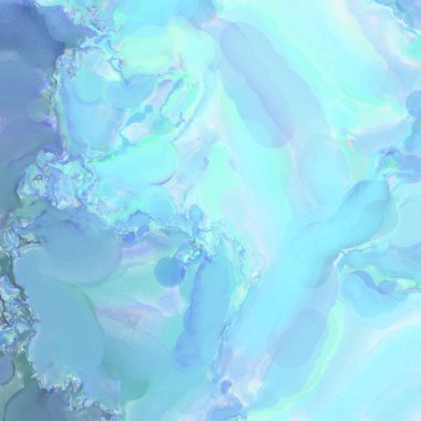 Çağdaş sanat. El işçiliğinin renkli dokusu. Modern resim. Yüzeyde suluboya vuruşlar. Sanatsal arkaplan resmi. Tablo üzerinde soyut resim. Fırça darbeleri. 