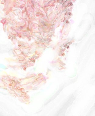 Taranmış Boyalı Soyut Arkaplan. Fırça darbesi ile boyanmış. Boya darbeleri. 2B Görüntü.