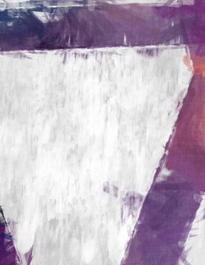 Soyut arkaplanda pürüzlü fırça darbeleri. Fırça boyası. Renkli boya darbeleri. Eşsiz duvar sanatı. Tuvaldeki modern sanat. Renkli çağdaş sanat eserleri. 