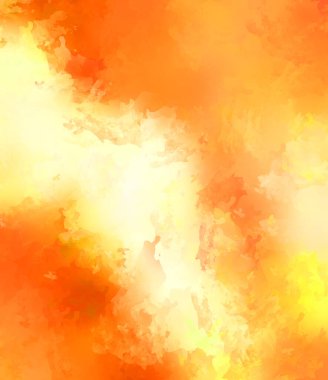 Renkli fırça darbelerinin 2D çizimi. Dekoratif desenli resim. canlı boya desenli arkaplan.