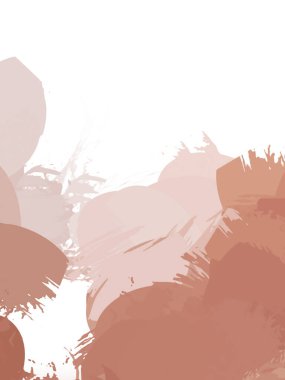 Taranmış Boyalı Soyut Arkaplan. Vahşi kaotik fırça darbeleri. Boya darbeleri. 2D İllüstrasyon. Fırça darbeli resim. 