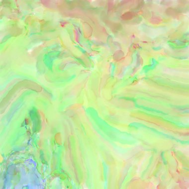 Pastel renklerde suluboya resim. Poster, duvar sanatı, afiş, kart, kitap kapağı ya da ambalaj için rahatlatıcı kompozisyonun yumuşak renkli çizimi. Modern fırça darbeleri resim.