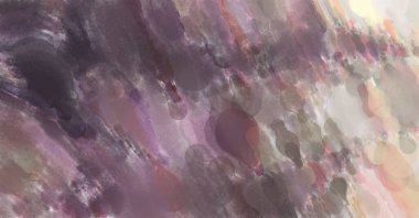 Çağdaş sanat. El yapımı resim. Modern sanat eserleri. Yüzeyde suluboya fırça darbeleriyle resim yapmak. 2D çizim. Sanatsal arkaplan resmi. Tablo üzerinde soyut resim. Renkli doku.