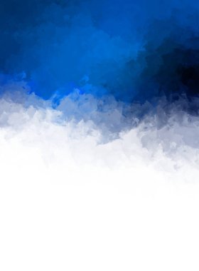 Yaratıcı soyut resim. Artistik fırça darbeleriyle donatılmış. Renkli ve canlı bir illüstrasyon. boyalı sanat.